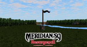 Meridian 59 Flagpole